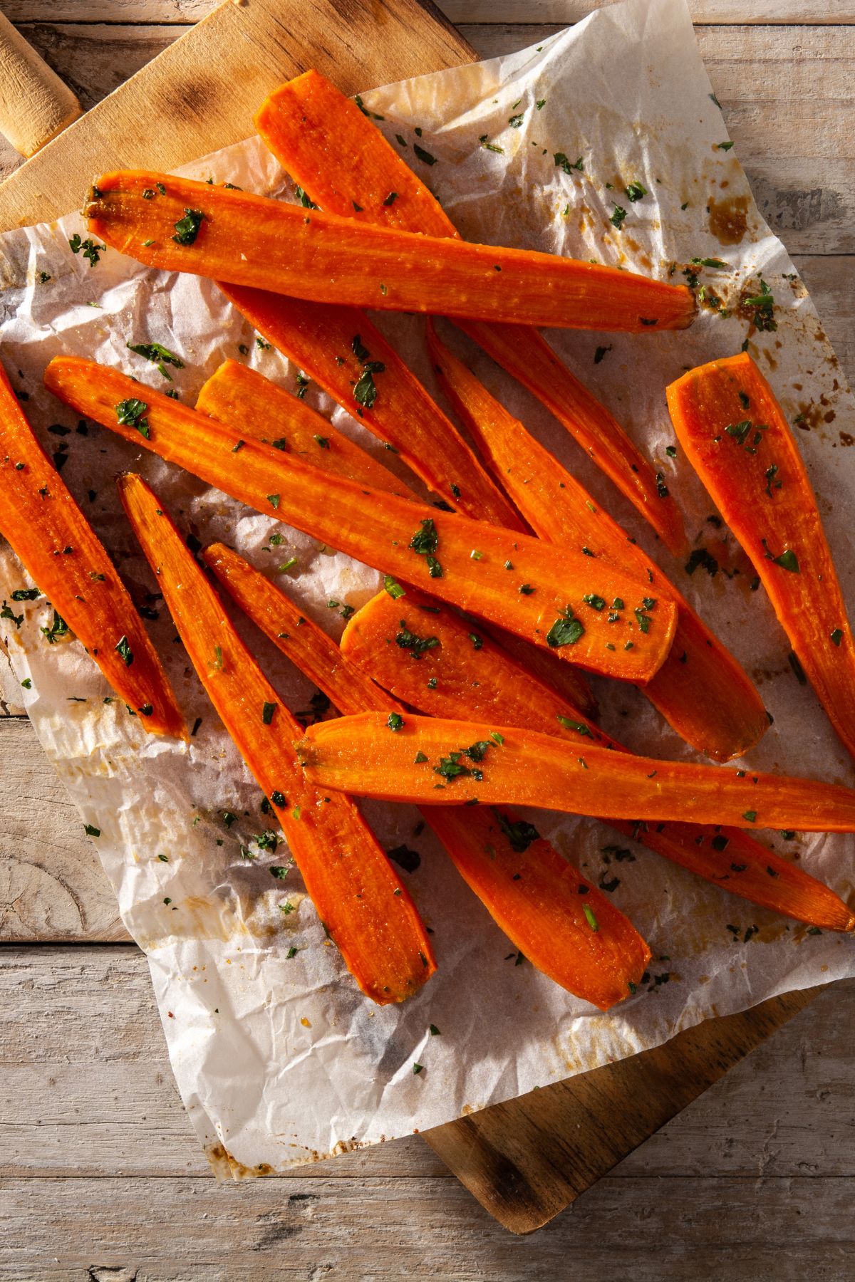 Low fodmap roasted carrots.