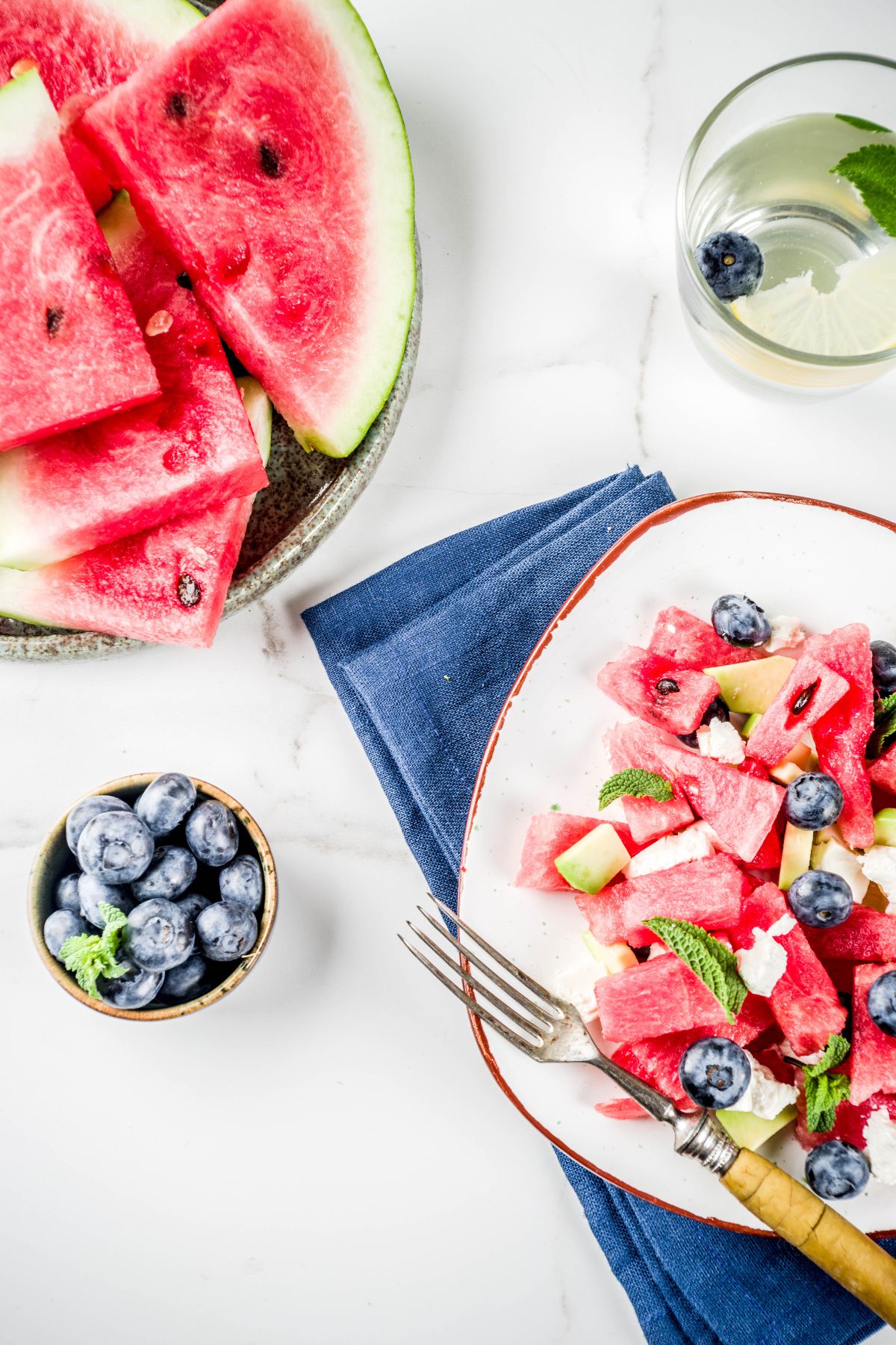 Watermelon is high in fodmaps.